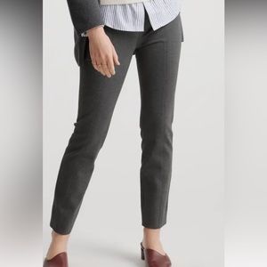 Ultra-Stretch Ponte Pintuck Ankle Pant
